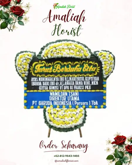 Papan Bunga Duka Patia